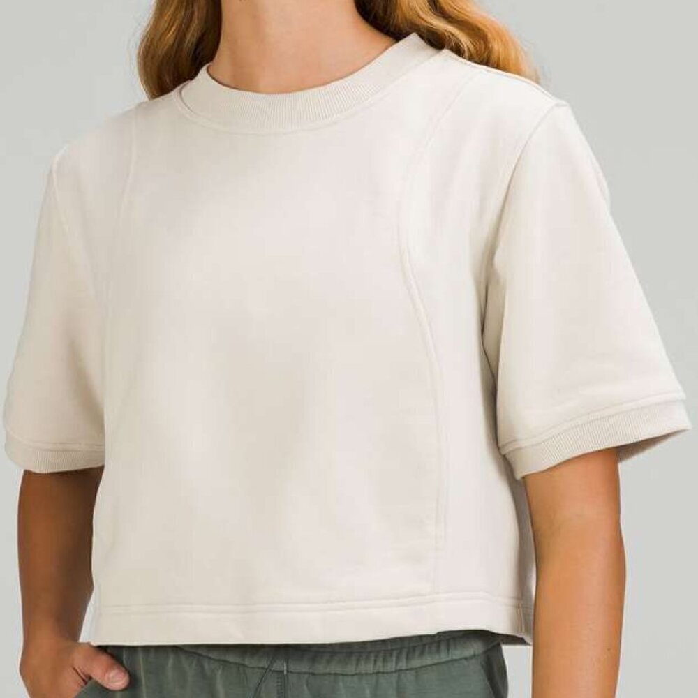 Lululemon 2022 Cotton French Terry + Swift T-Shirt Size 2